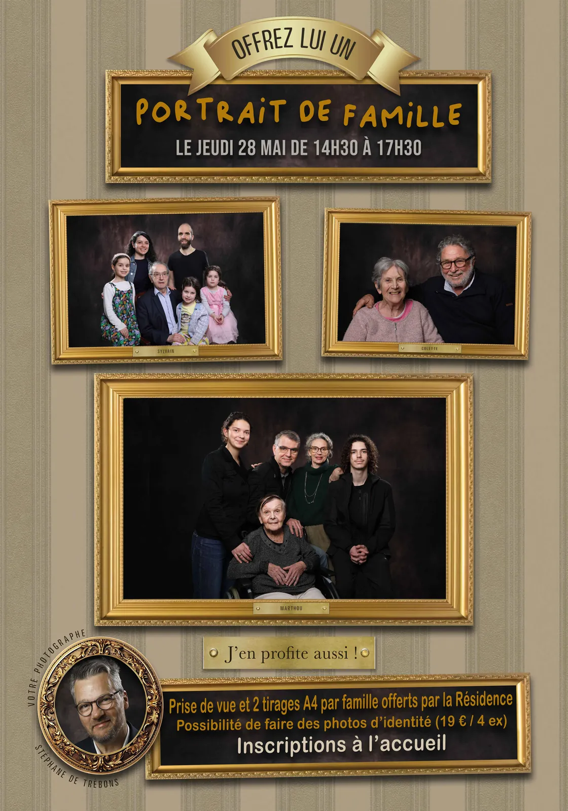 Portrait de familles, portraits de vies