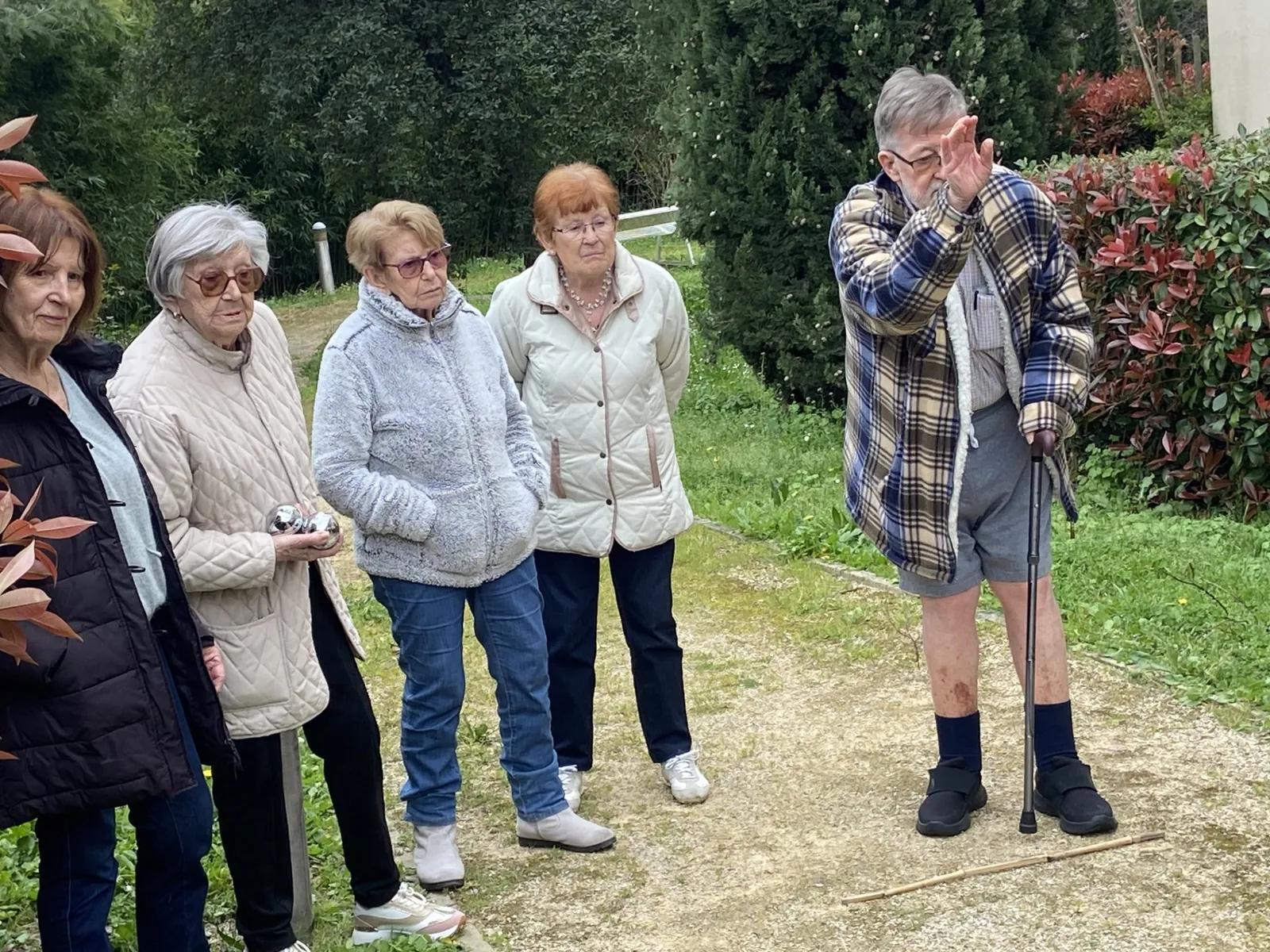 Une Partie de Pétanque.... ca fait plaisir !