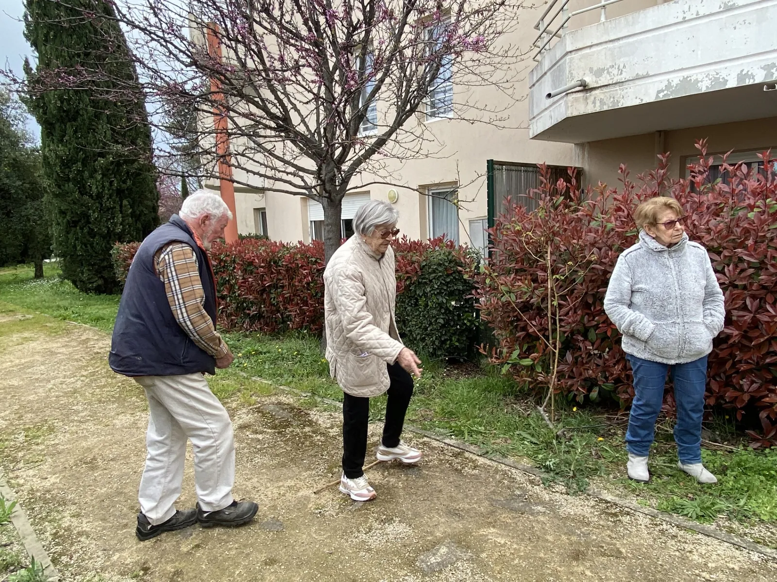 Une Partie de Pétanque.... ca fait plaisir !