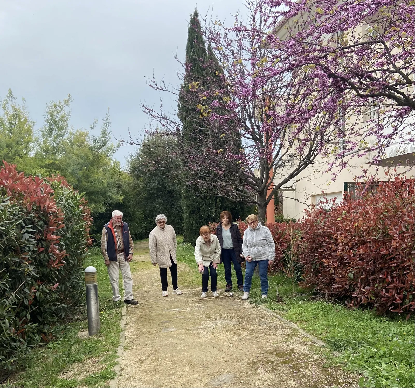 Une Partie de Pétanque.... ca fait plaisir !