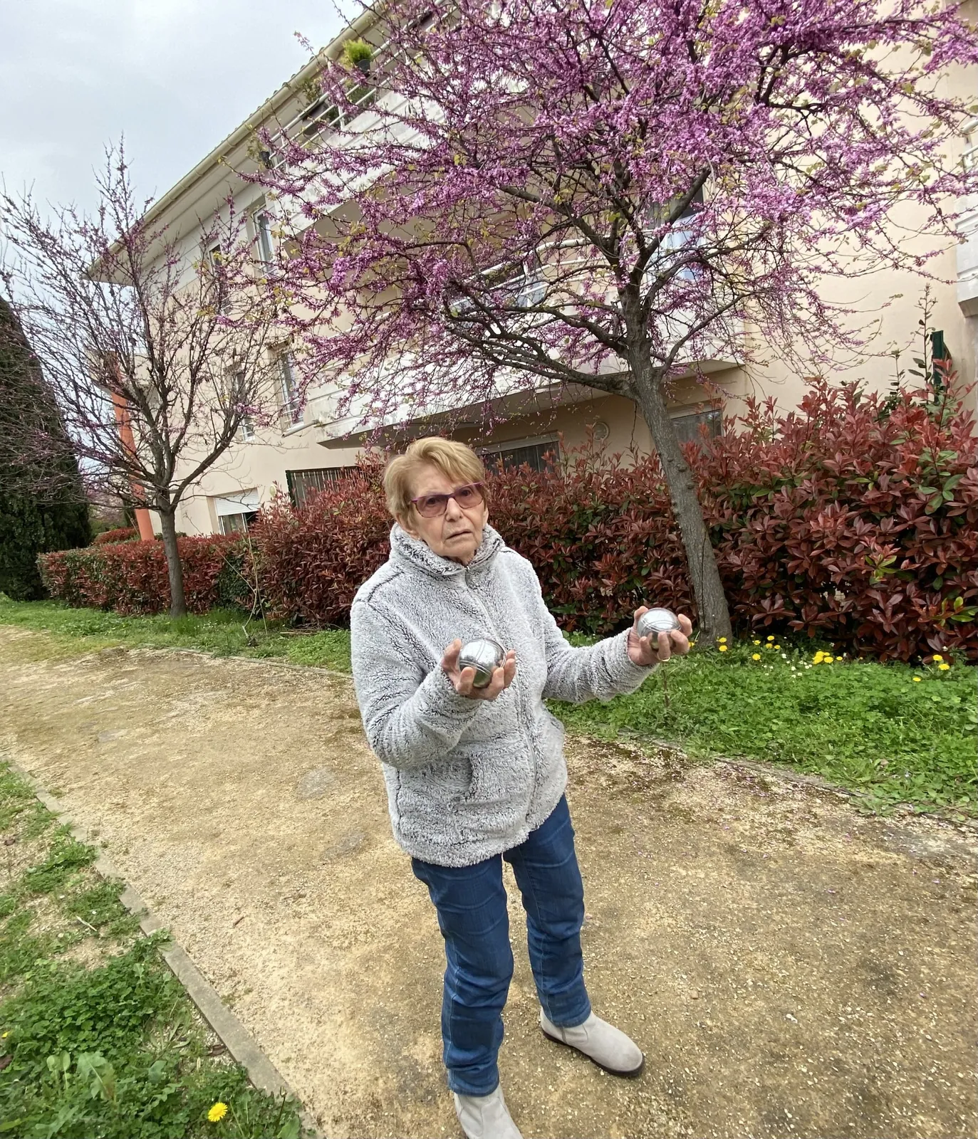 Une Partie de Pétanque.... ca fait plaisir !
