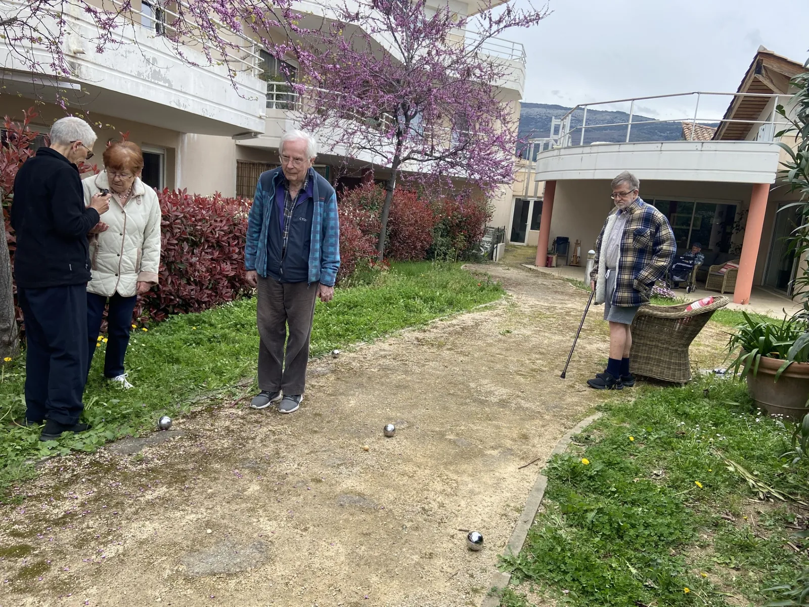 Une Partie de Pétanque.... ca fait plaisir !