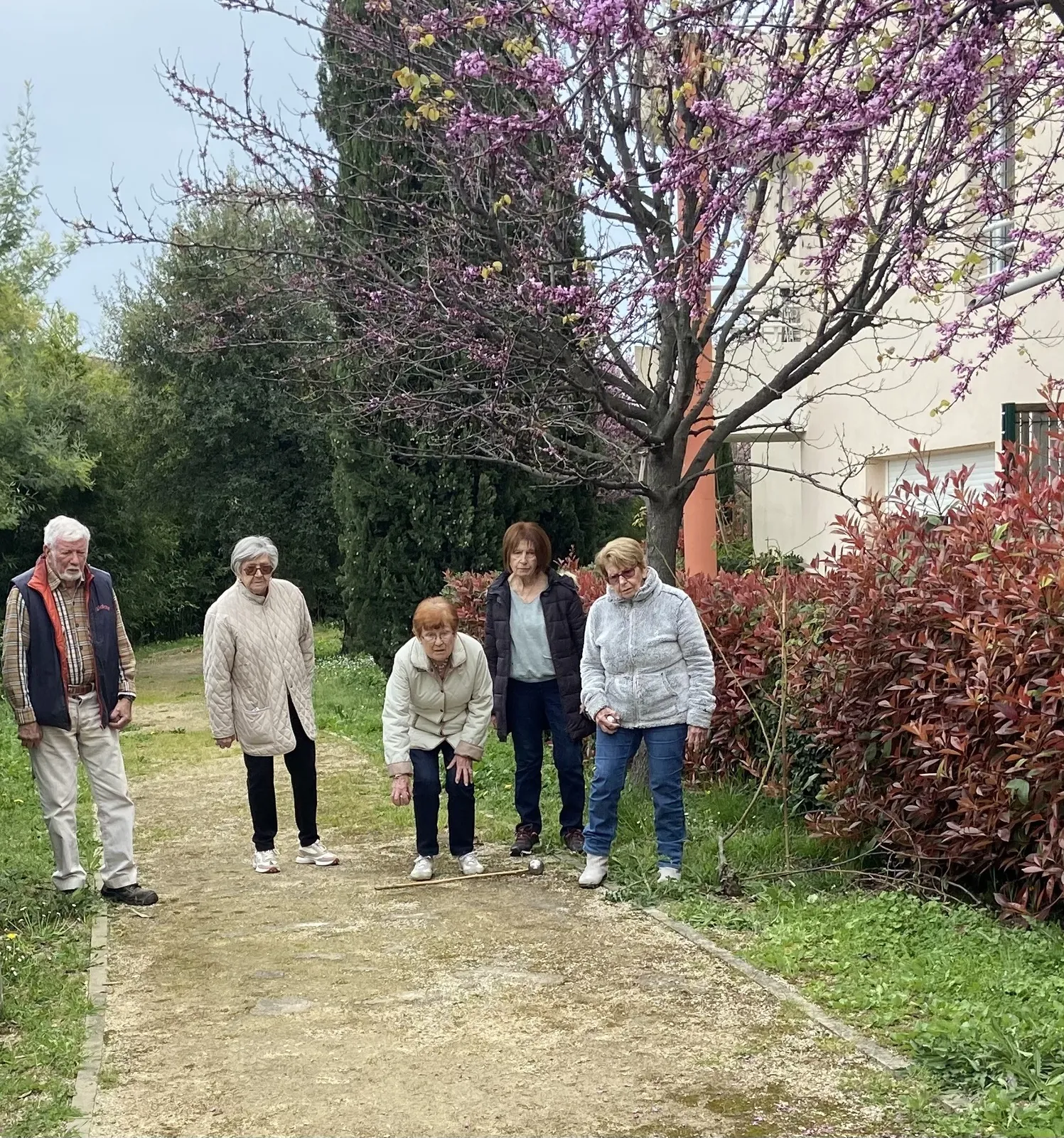 Une Partie de Pétanque.... ca fait plaisir !