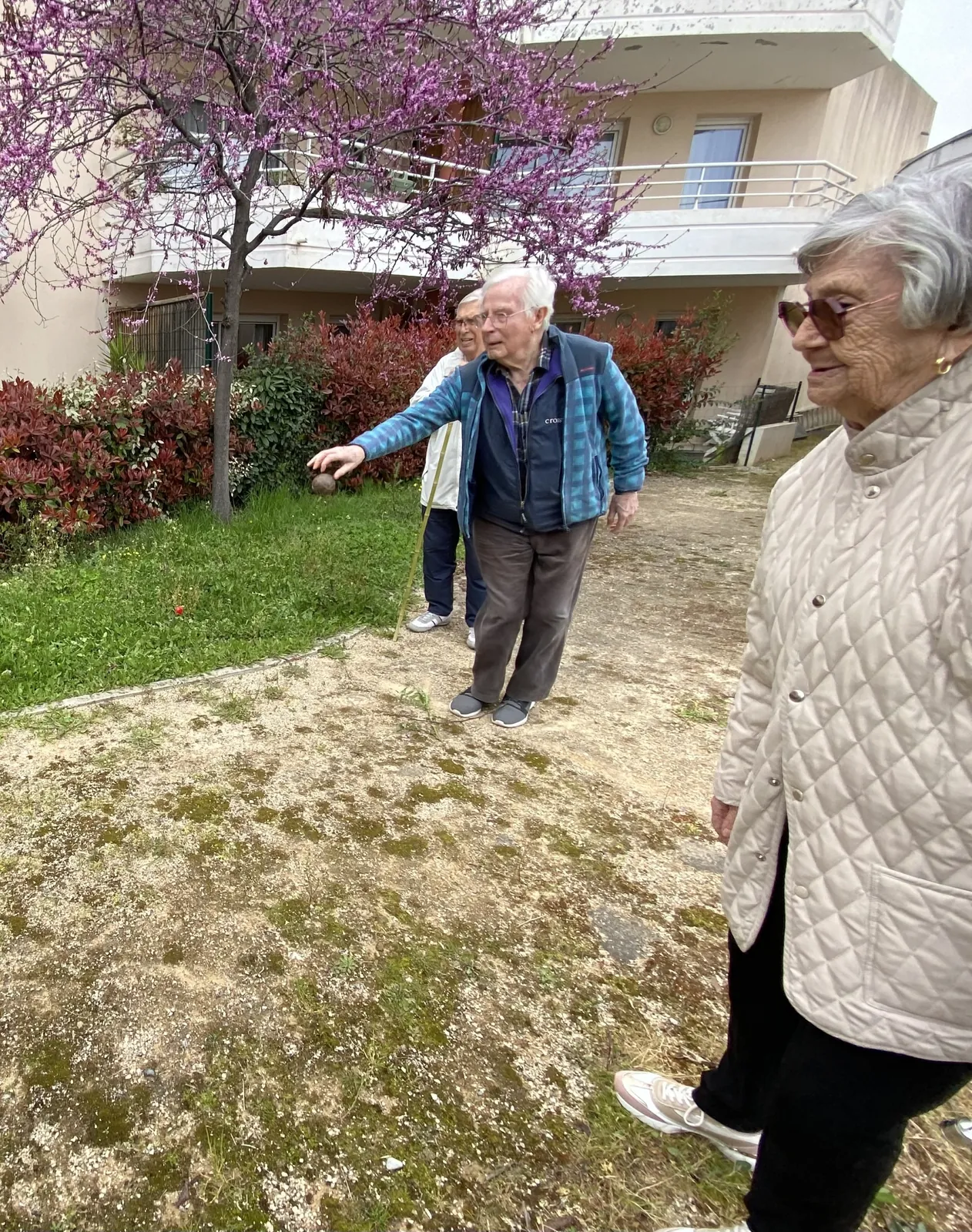 Une Partie de Pétanque.... ca fait plaisir !