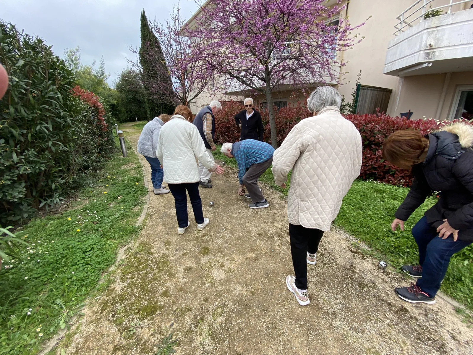 Une Partie de Pétanque.... ca fait plaisir !