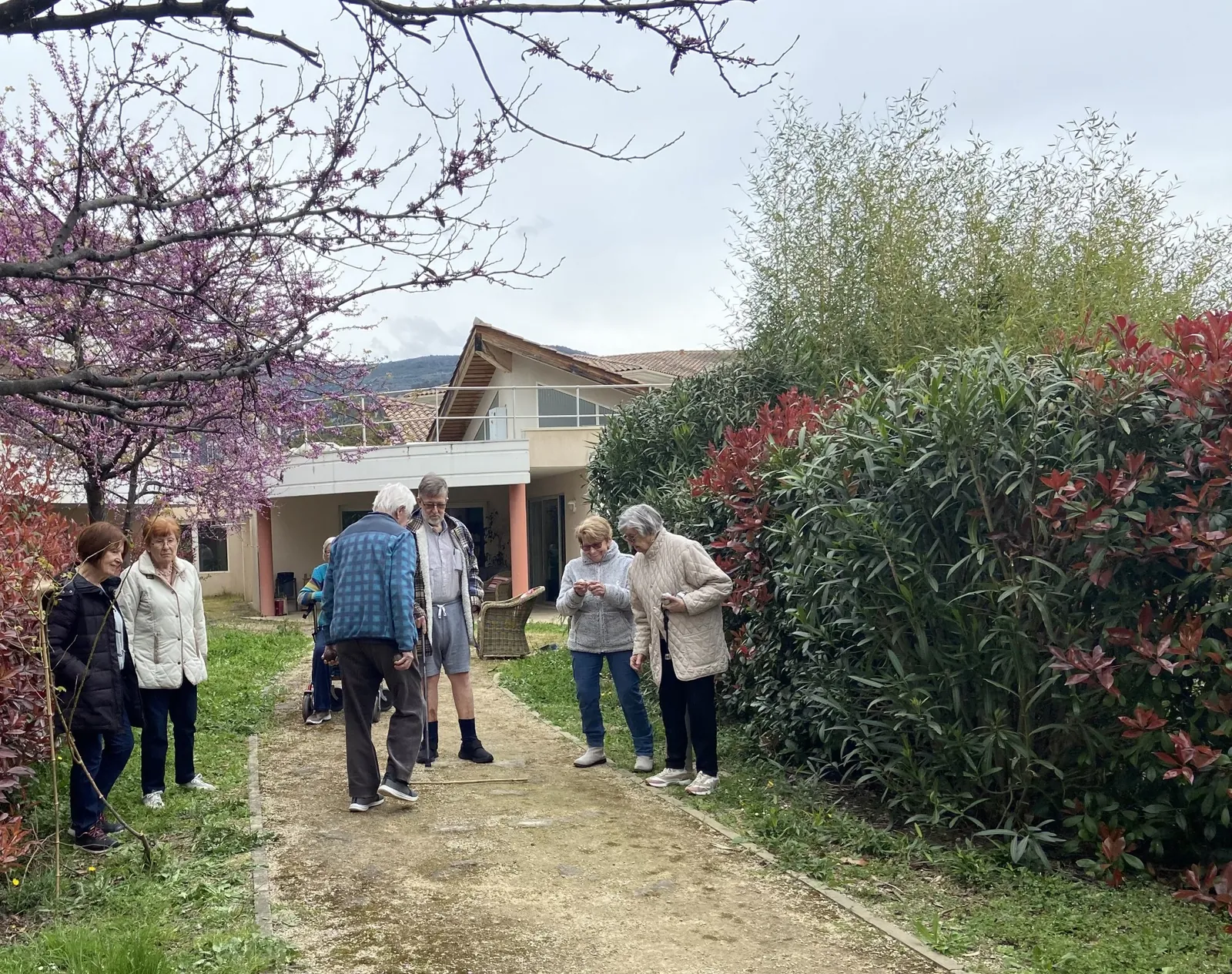 Une Partie de Pétanque.... ca fait plaisir !