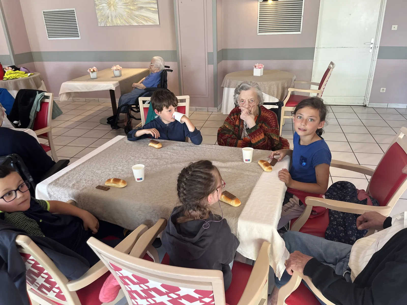 Gouter avec les enfants 