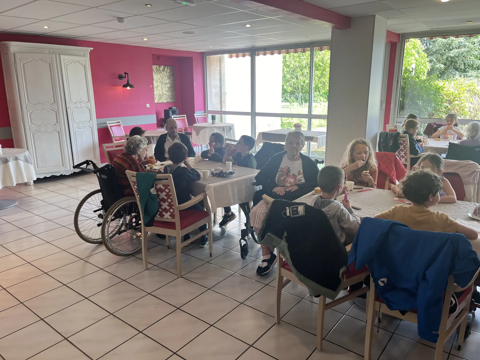 Gouter avec les enfants 