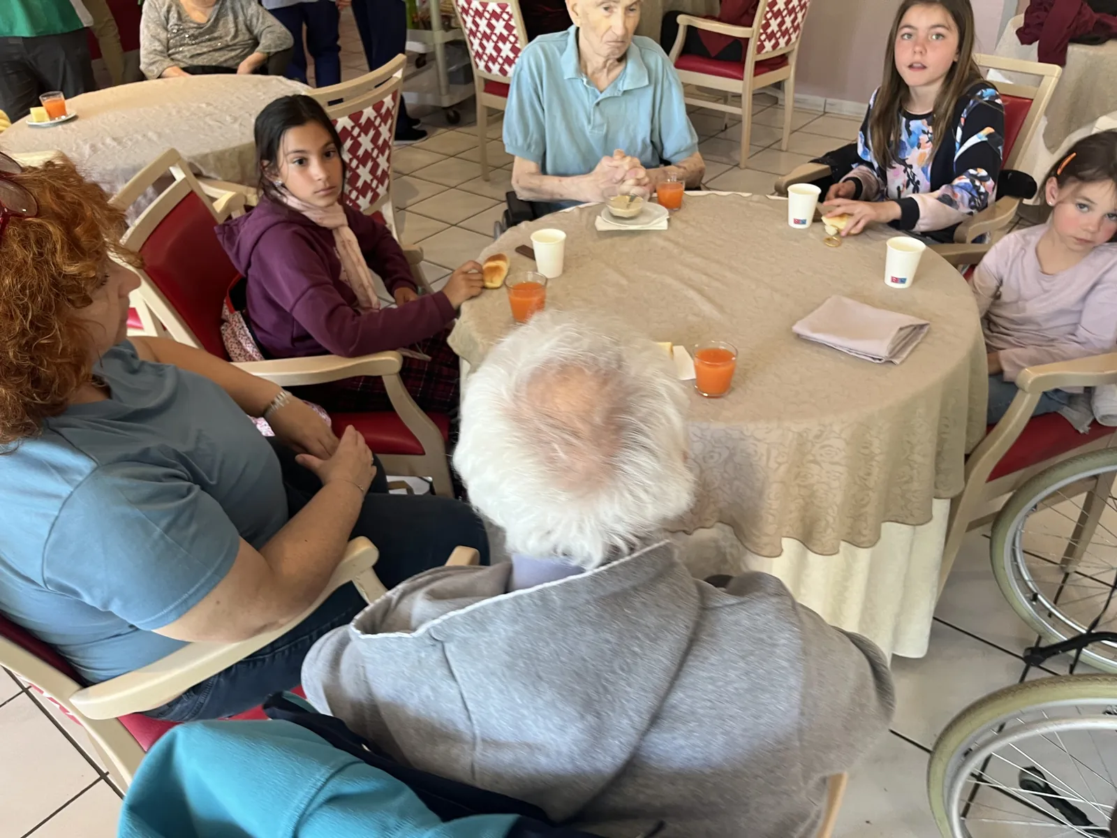 Gouter avec les enfants 