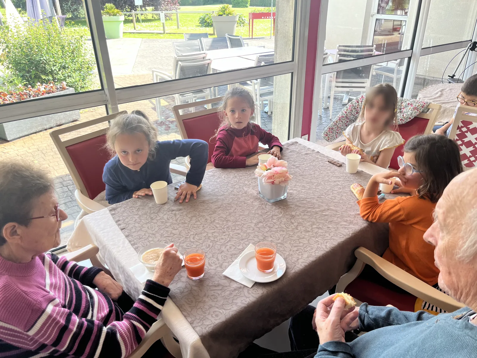 Gouter avec les enfants 