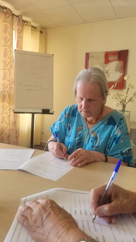 Les résidents font également leur rentrée : retour au Certificat d’Études de 1930