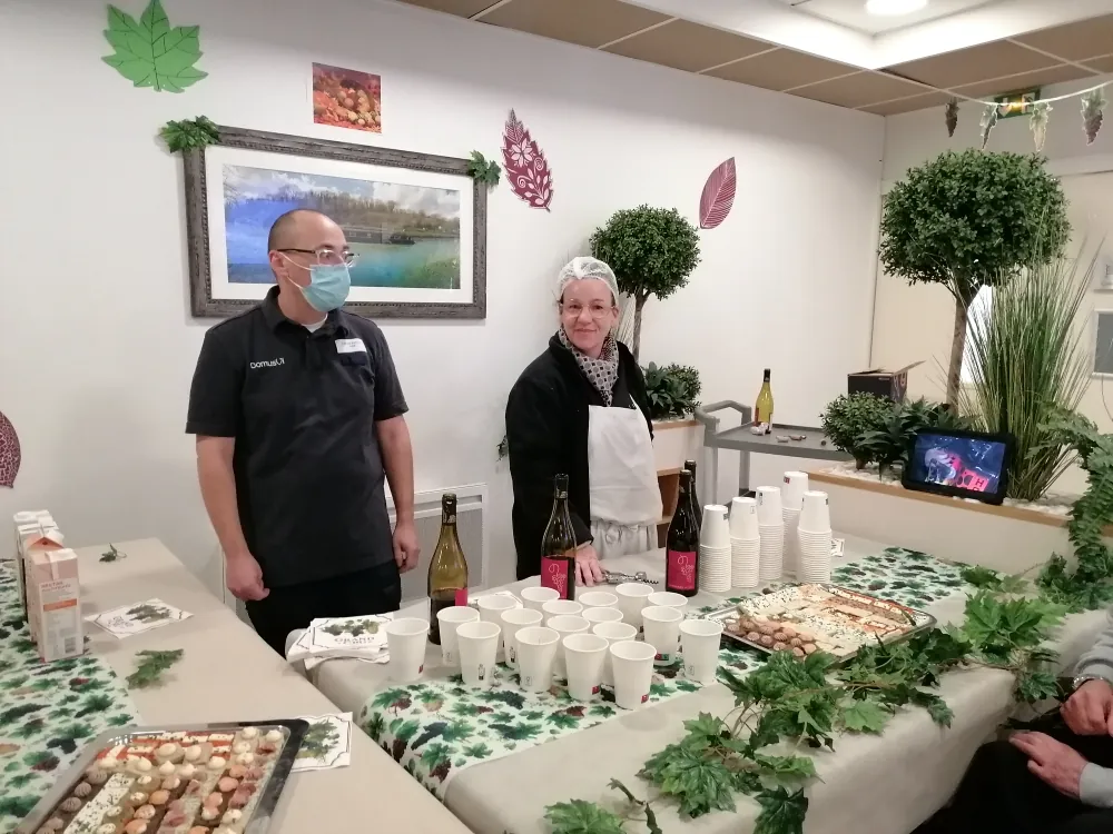 Le Beaujolais Nouveau est arrivé aux Tourterelles d'Esbly
