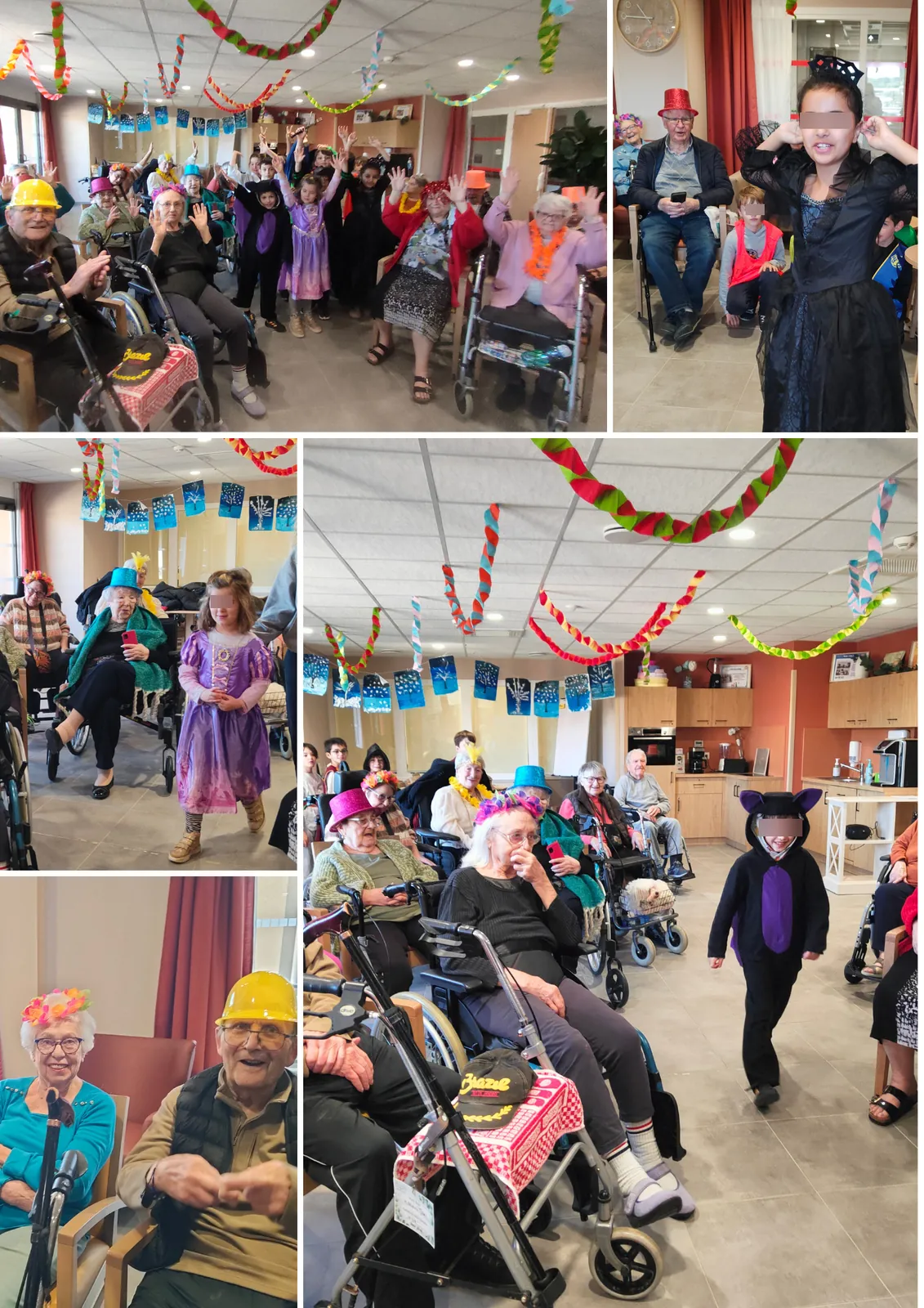 Carnaval et jeux : de beaux échanges entre générations