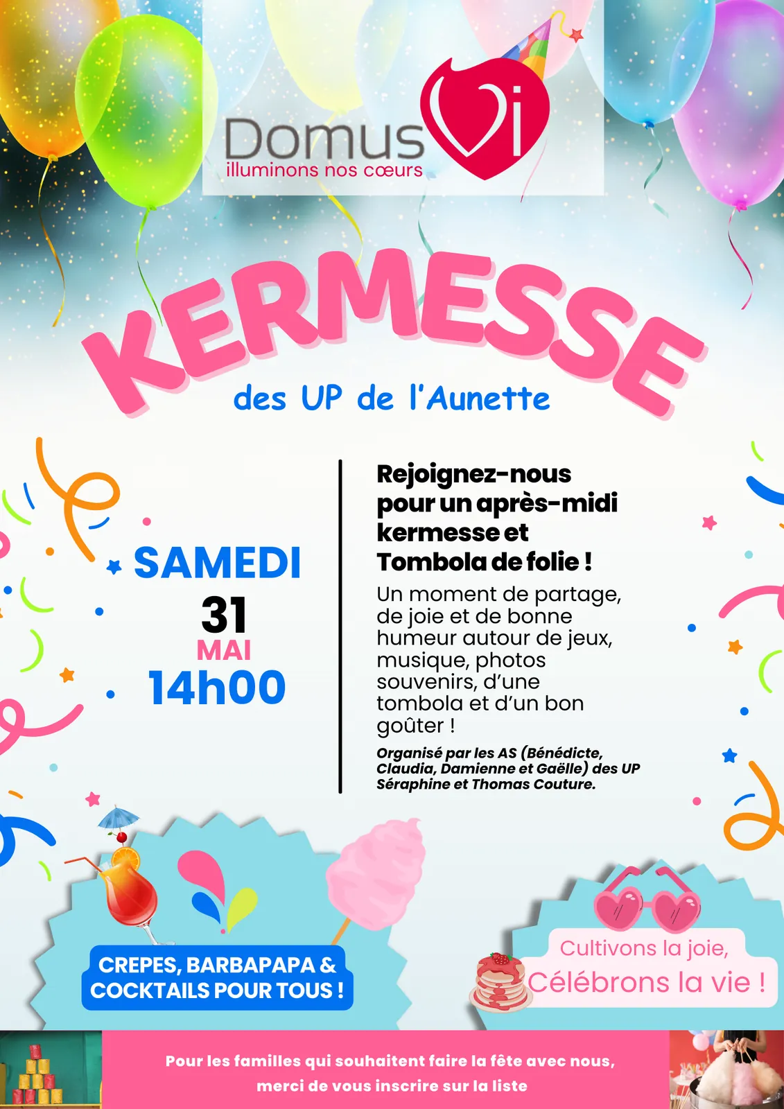 Un Vent de Fête Souffle sur les UP de l’Aunette !  