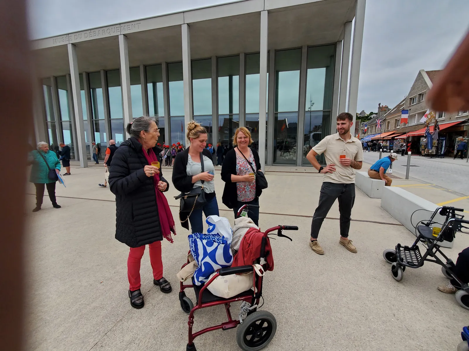 Visite du musée du débarquement d’Arromanches