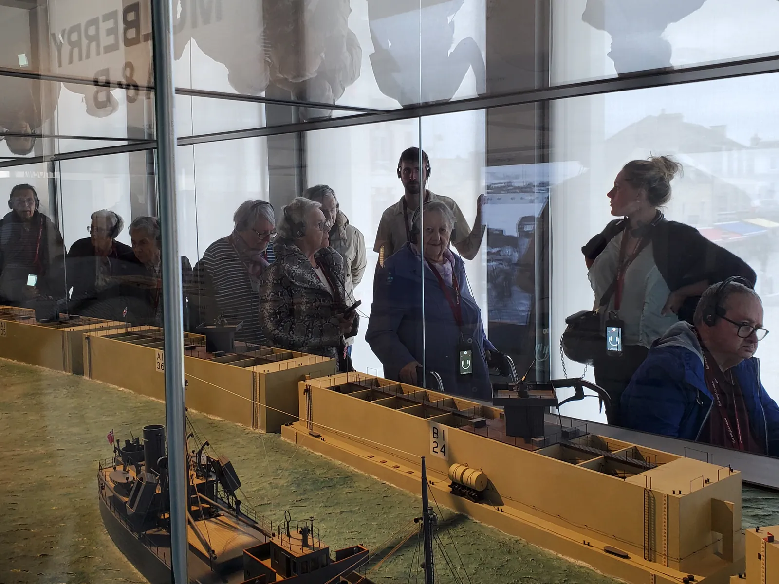 Visite du musée du débarquement d’Arromanches