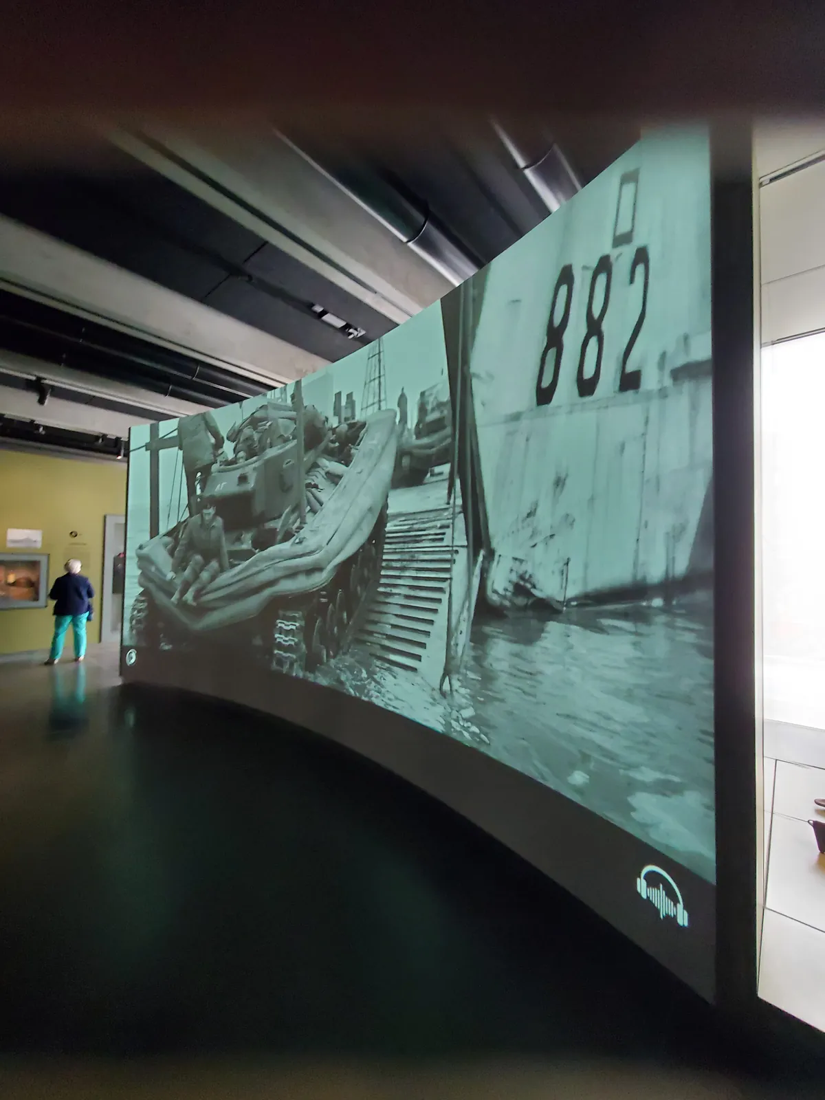 Visite du musée du débarquement d’Arromanches