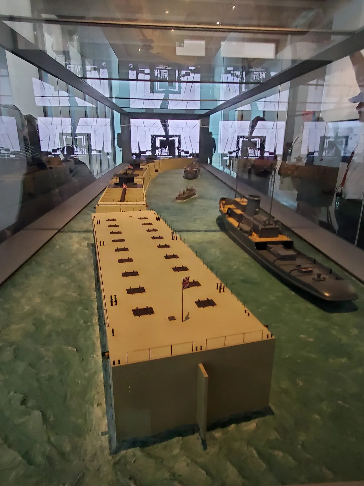 Visite du musée du débarquement d’Arromanches