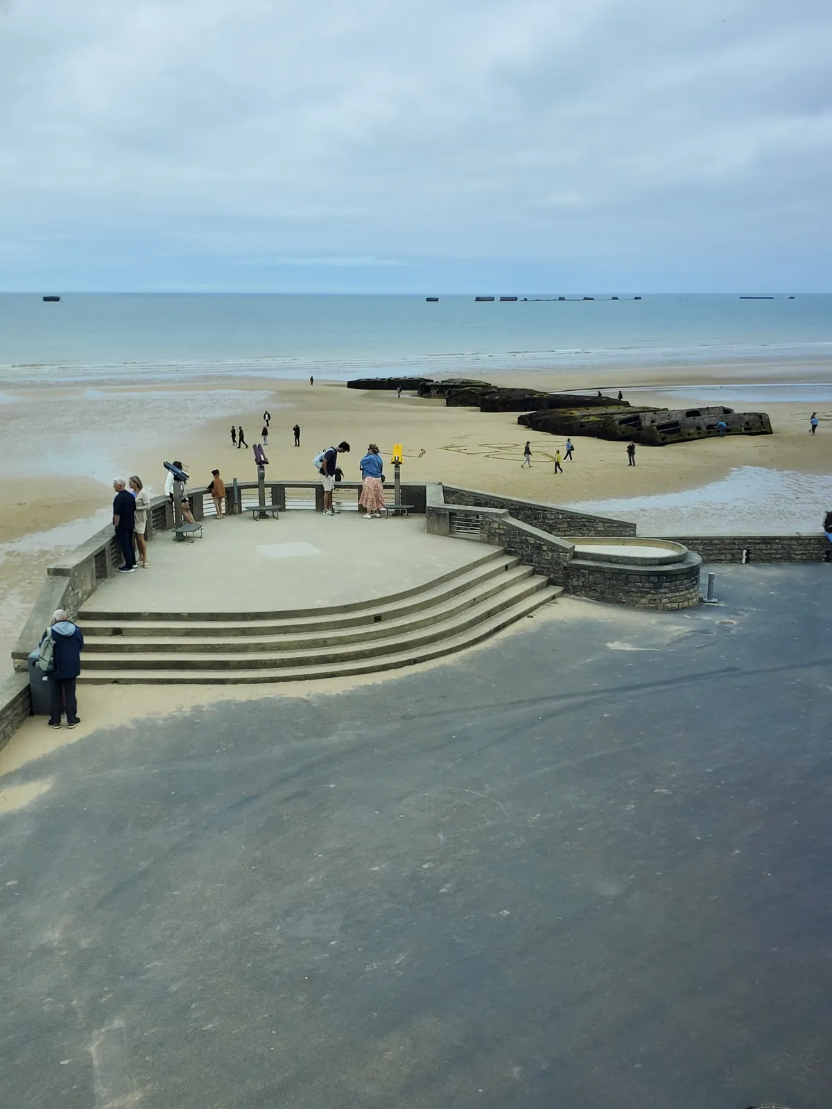 Visite du musée du débarquement d’Arromanches