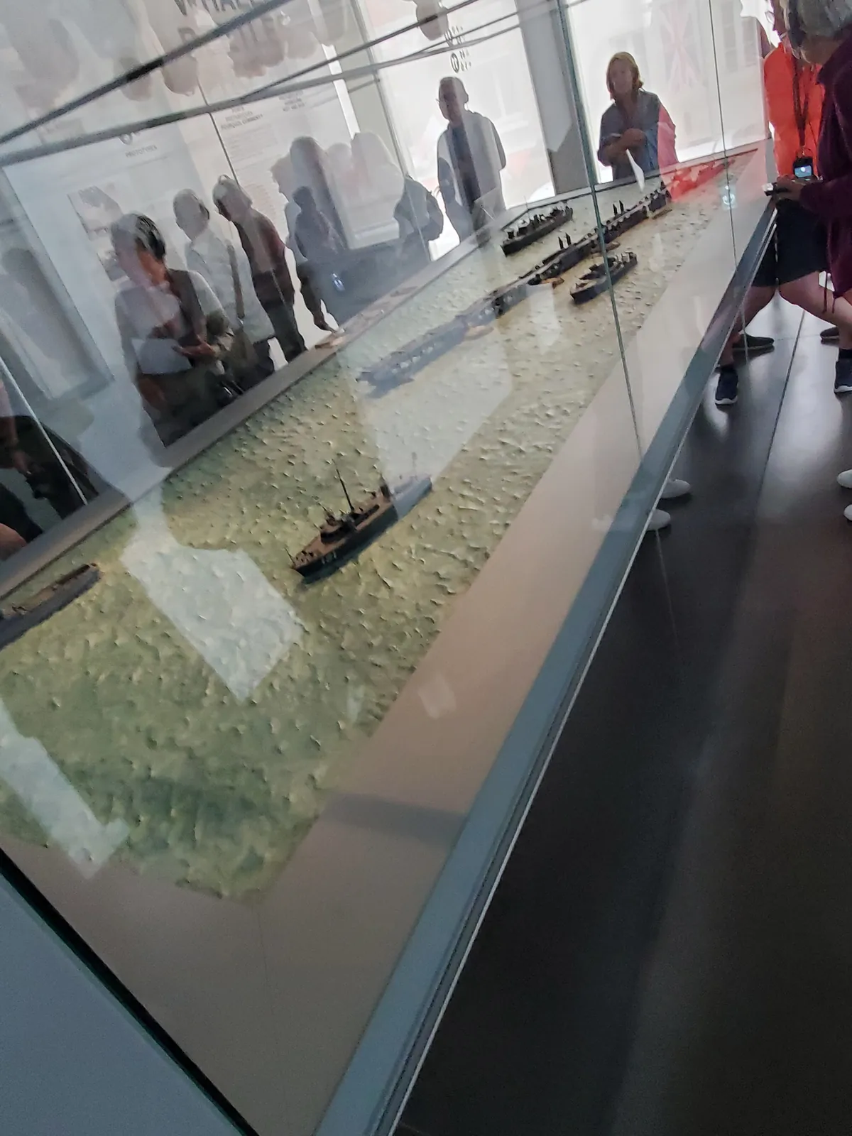 Visite du musée du débarquement d’Arromanches