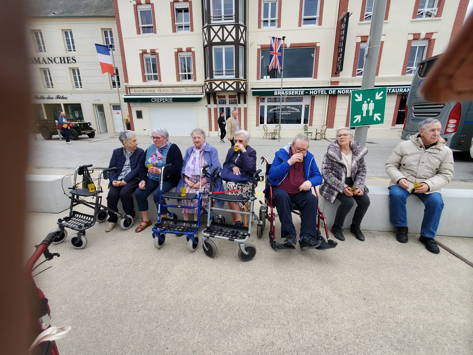 Visite du musée du débarquement d’Arromanches