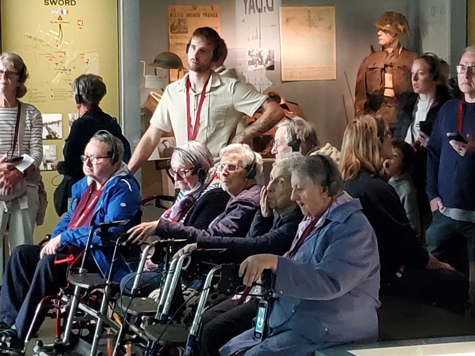 Visite du musée du débarquement d’Arromanches