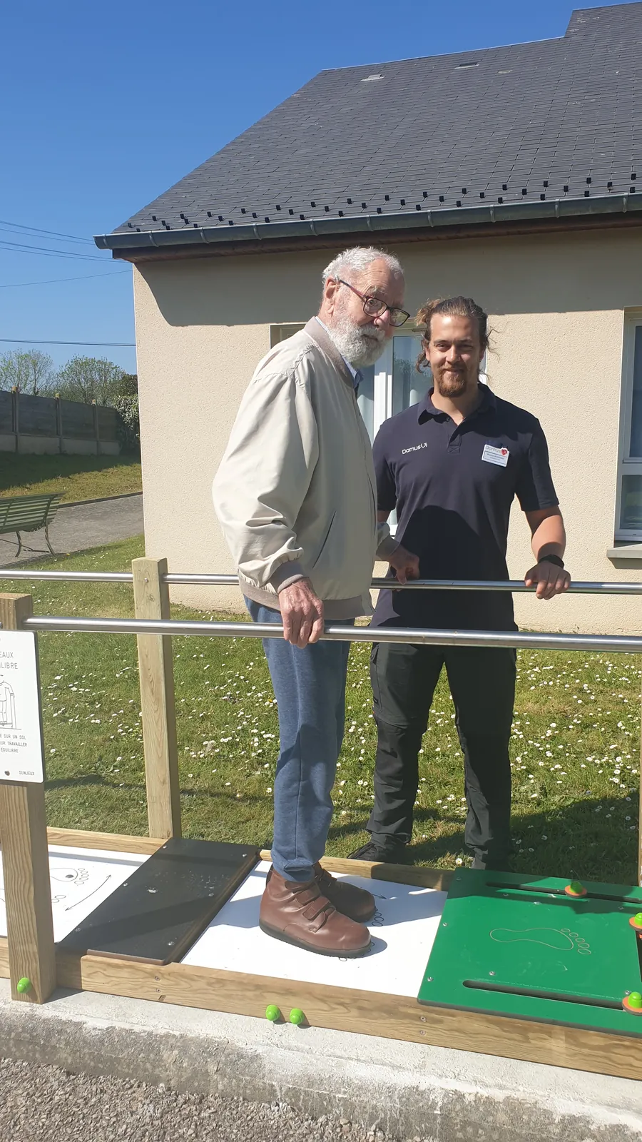 Inauguration du Parcours d'Activités Extérieures à la Résidence Les Ondines !