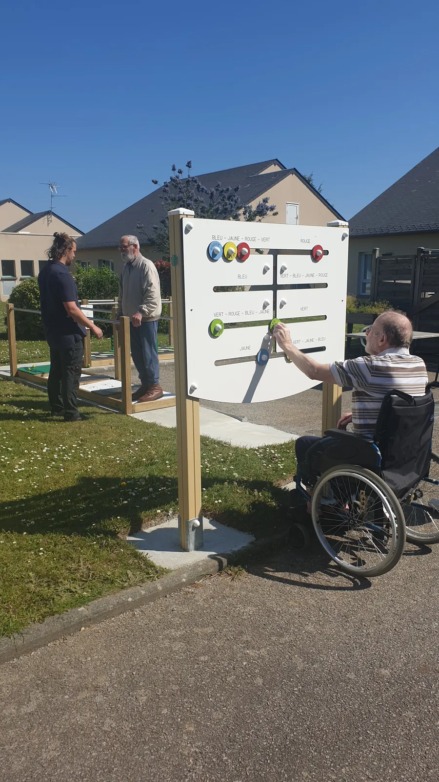 Inauguration du Parcours d'Activités Extérieures à la Résidence Les Ondines !