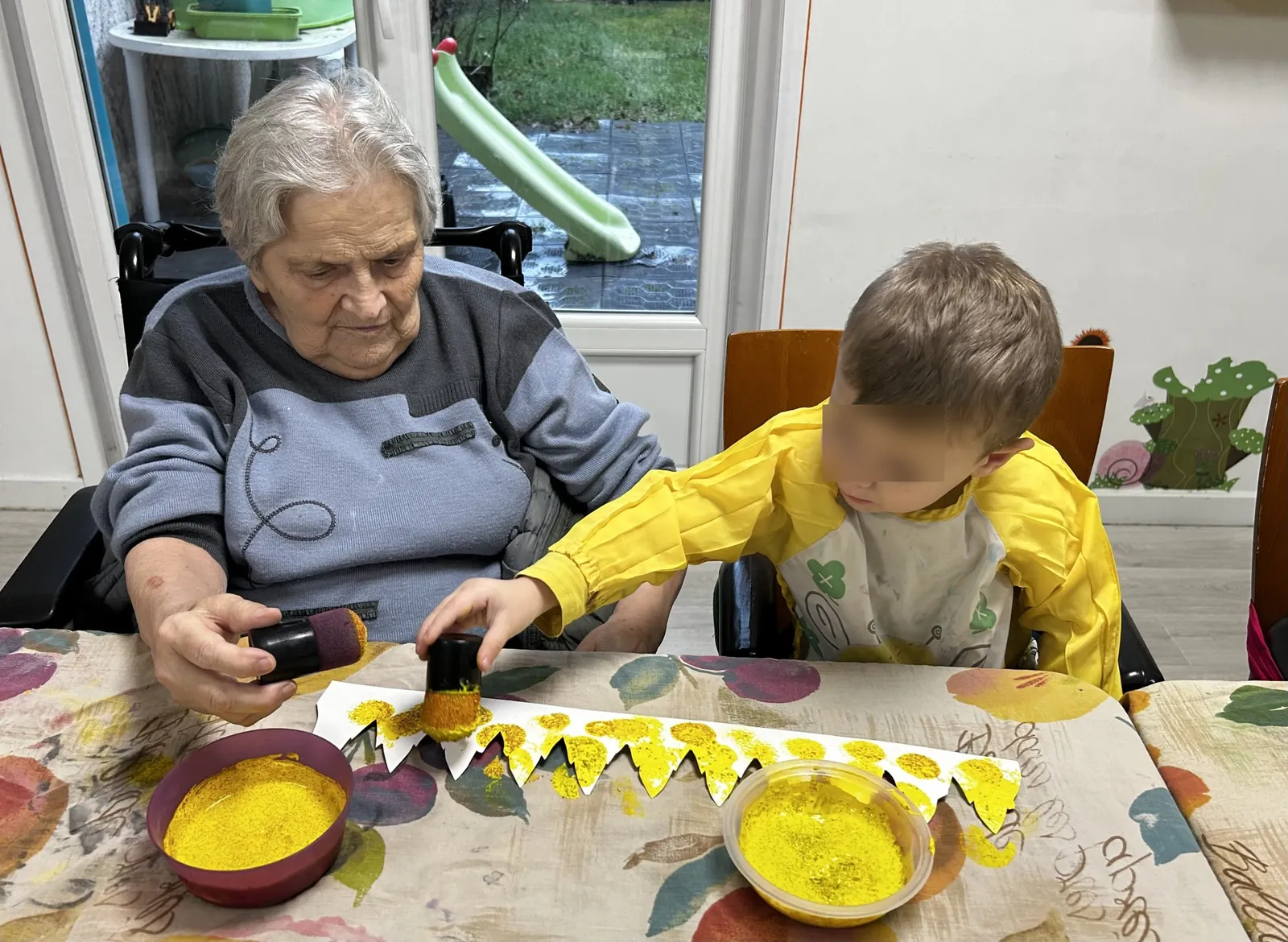 Rencontres intergénérationnelles - Maison des assistantes maternelles