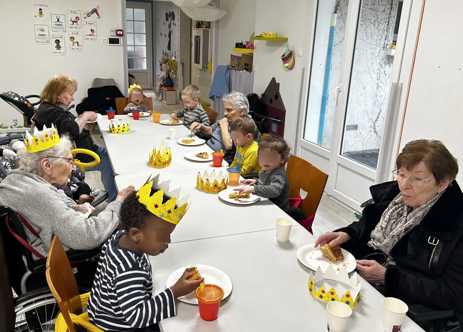 Rencontres intergénérationnelles - Maison des assistantes maternelles