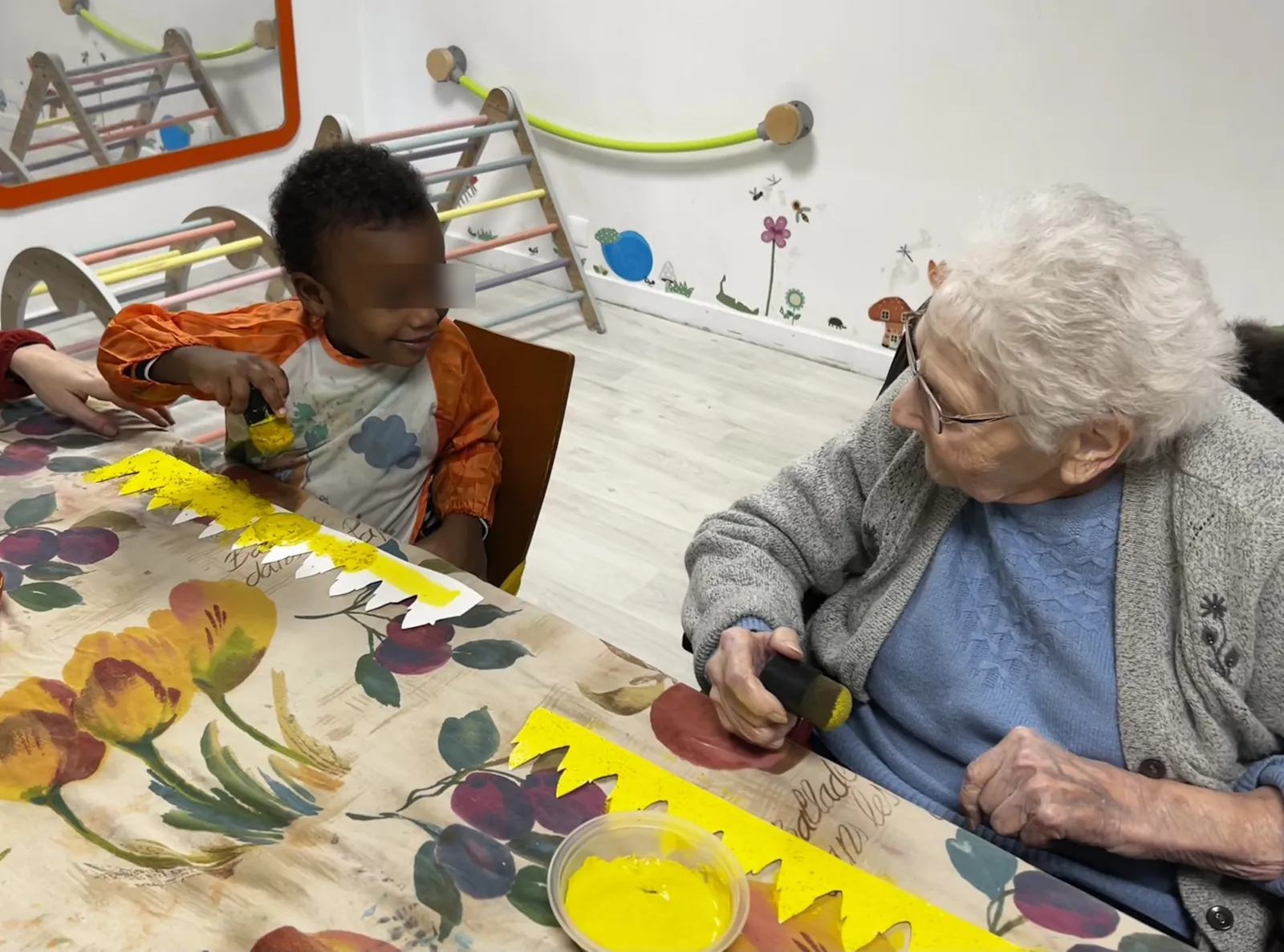 Rencontres intergénérationnelles - Maison des assistantes maternelles