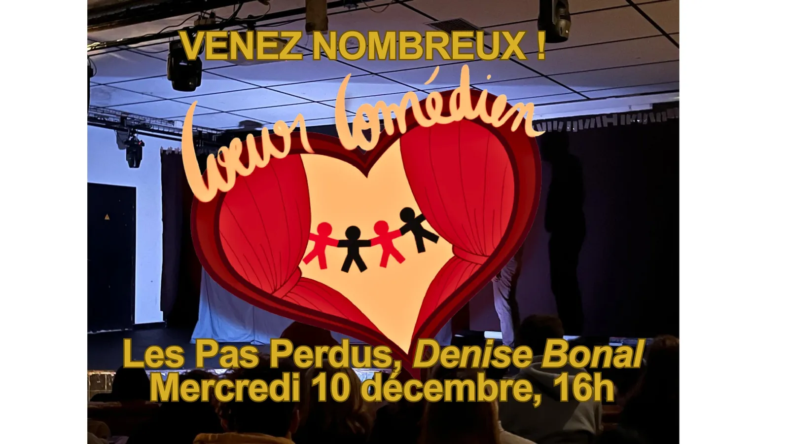 Un moment de partage et d’émotion grâce à l’association Coeur Comédien 